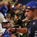 Carlos Sainz, en Singapur