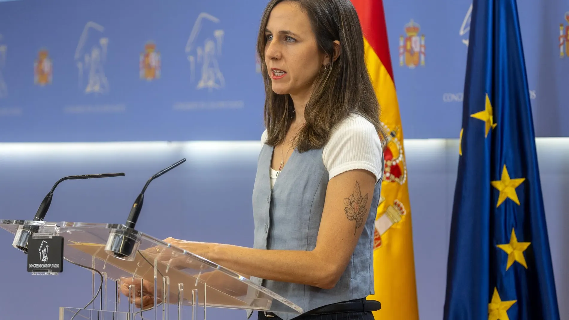Belarra asegura que el PP "es el partido más corrupto de Europa" y exige explicaciones a Sánchez sobre el caso Ábalos