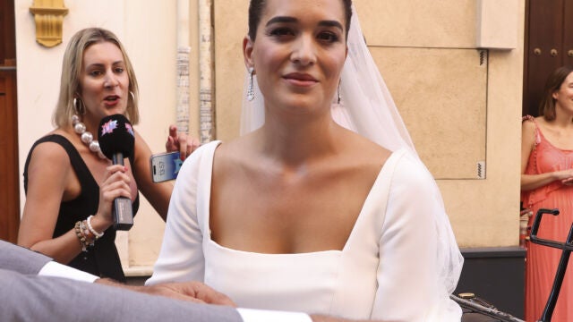 Detalles vestido novia Bárbara Mirján.