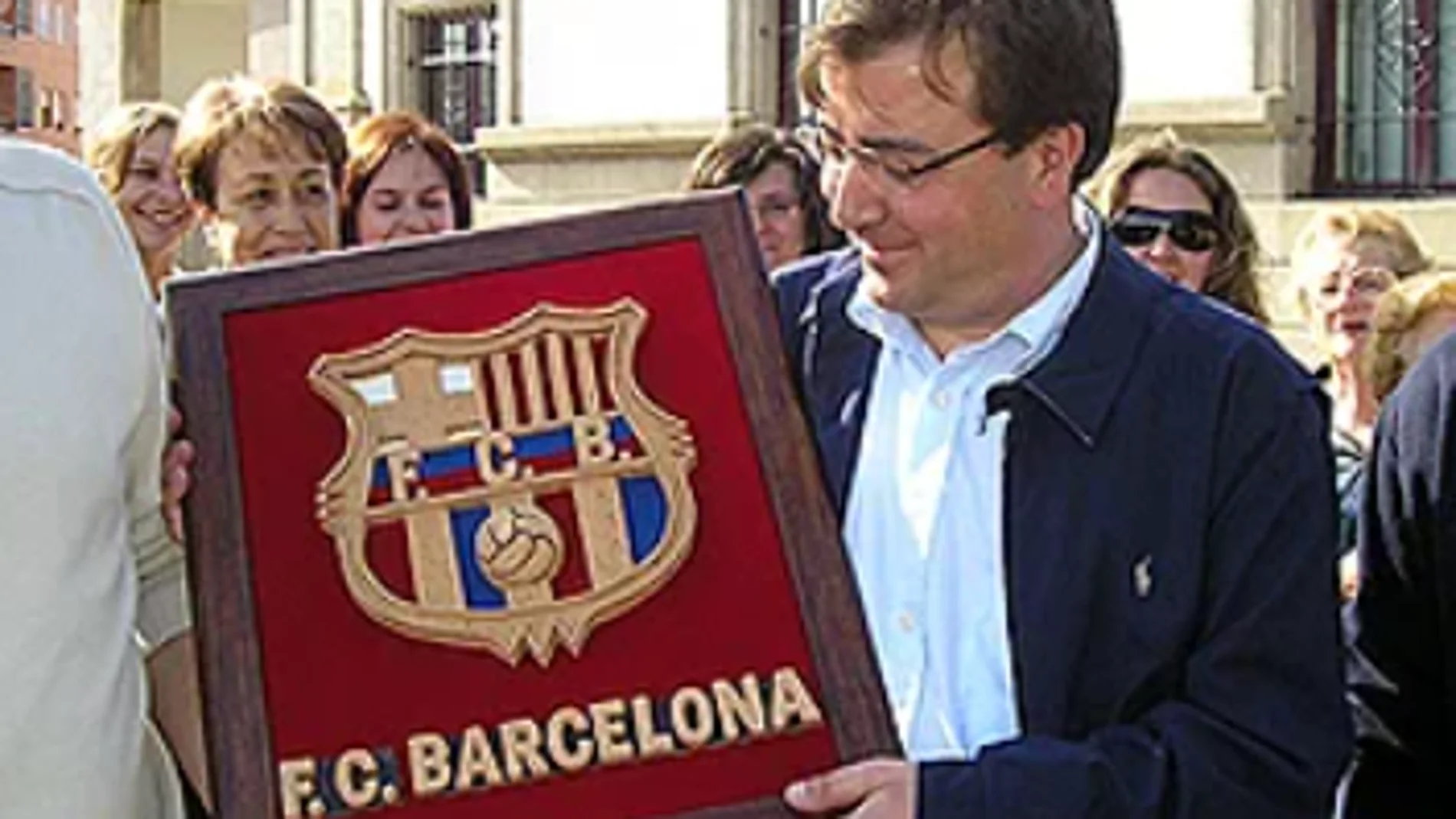 Fernández Vara nunca ocultó su barcelonismo
