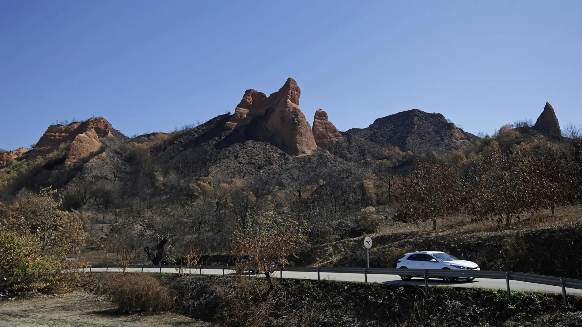 El entorno de Las Médulas busca reconstruirse tras "tocar fondo" por los incendios: "Hay que tener voluntad"