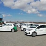 Coches eléctricos para la renovación del parque móvil de lal Junta en Huelva