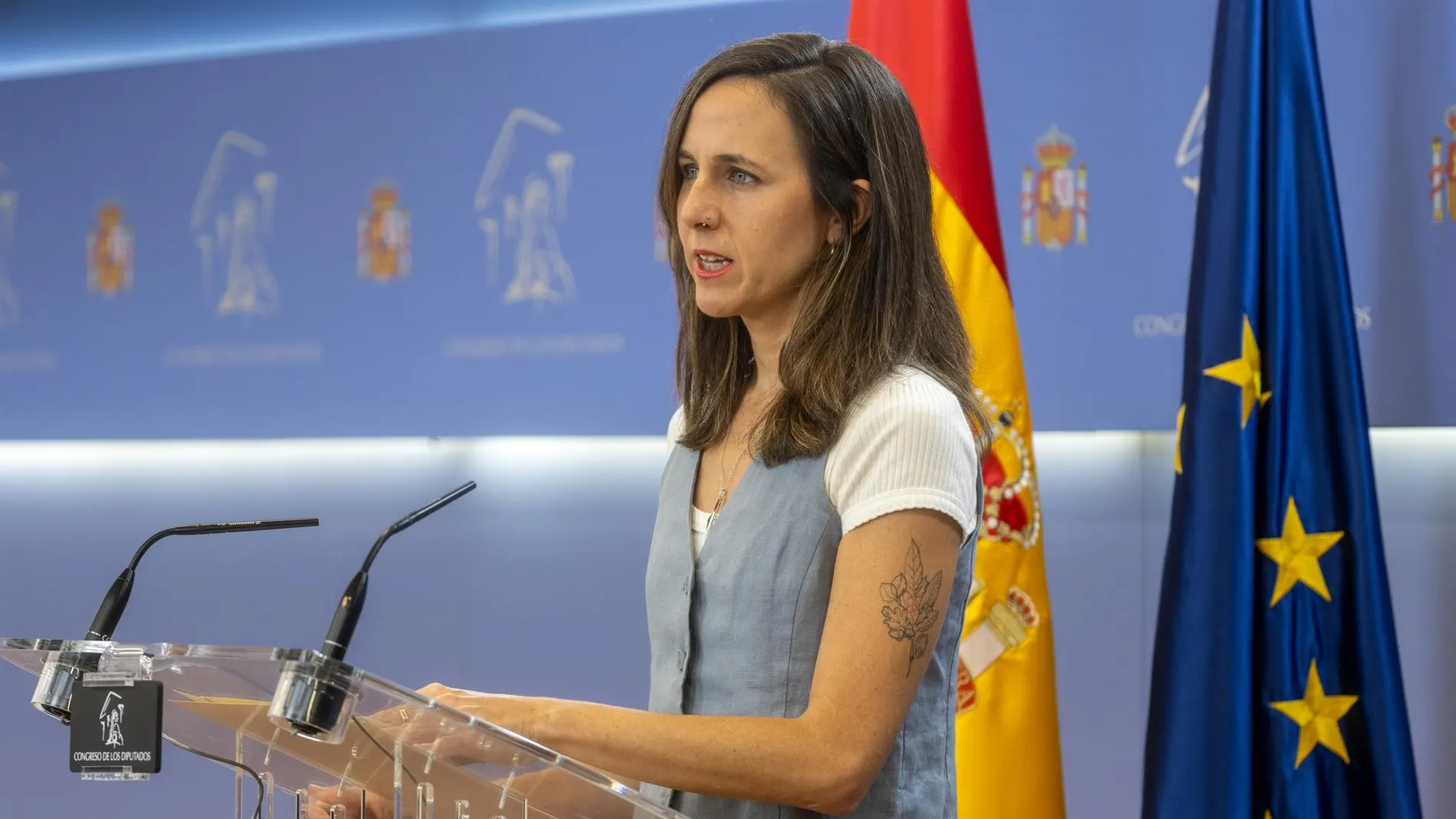 Belarra asegura que el PP "es el partido más corrupto de Europa" y exige explicaciones a Sánchez sobre el caso Ábalos