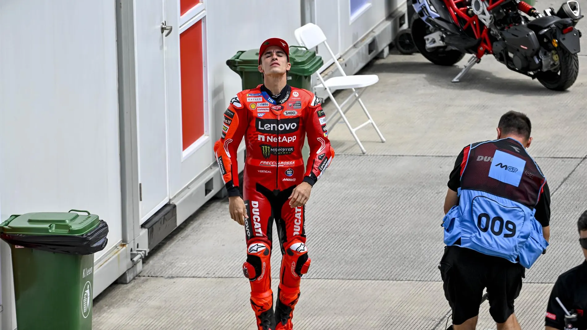 Marc Márquez, en el Gran Premio de Indonesia