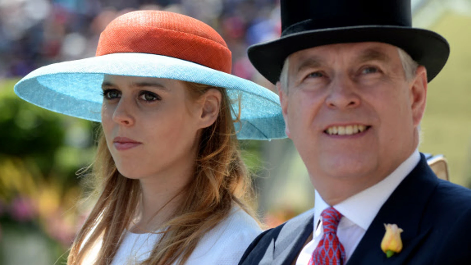 La princesa Beatriz de York y su padre, el príncipe Andrés