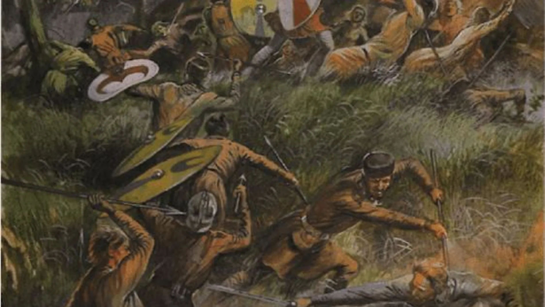 La batalla del Rin que protagonizó Vadomario