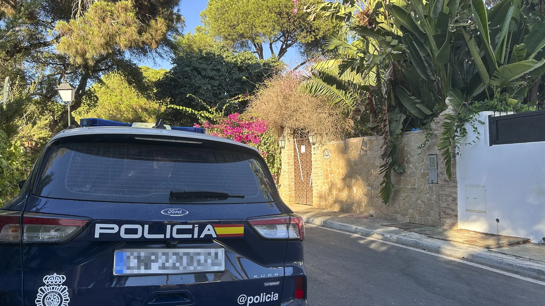 Chalé de Marbella donde tuvo lugar el asesinato
