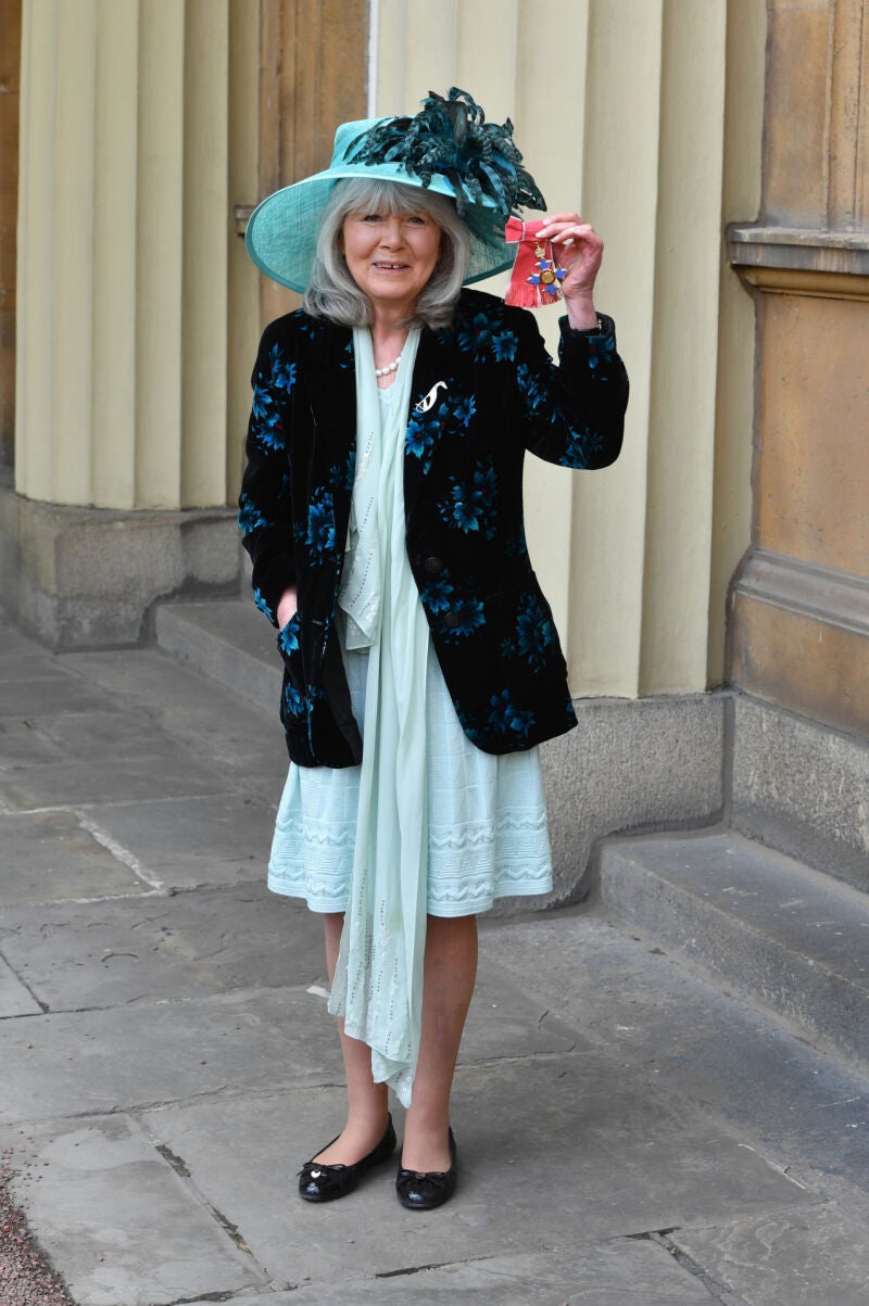 La escritora Jilly Cooper