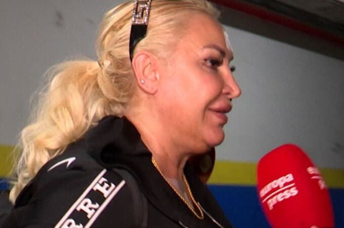 Raquel Mosquera, sus primeras imágenes tras conocerse que su marido Isi está en prisión