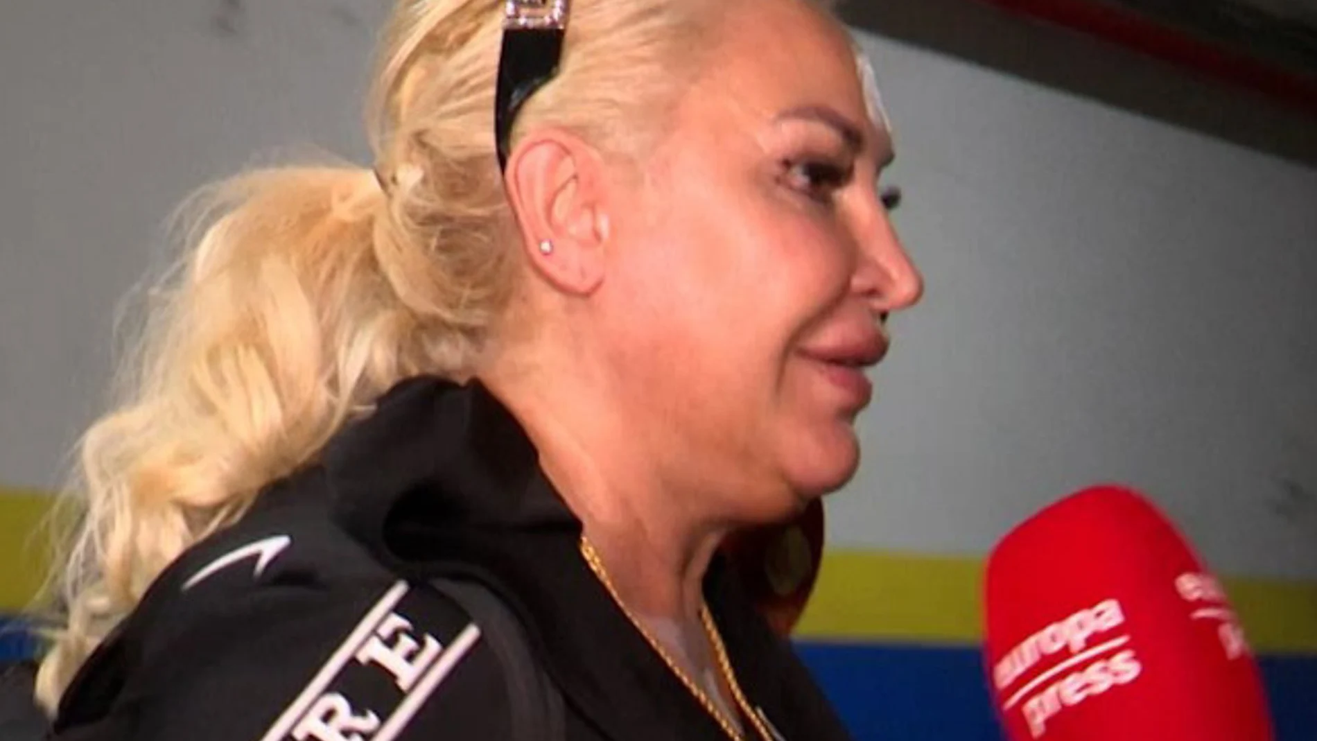 Raquel Mosquera, sus primeras imágenes tras conocerse que su marido Isi está en prisión