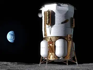 La NASA podría usar el módulo de aterrizaje de Blue Origin para Artemis III si Starship no está listo. La NASA podría usar el módulo de aterrizaje de Blue Origin para Artemis III si Starship no está listo.