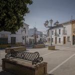 Una plaza de Casariche (Sevilla)