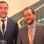 Alfonso Iglesia, presidente del CEIA y Luigi Cascone del despacho de abogados italiano Ughi e Nunziante
