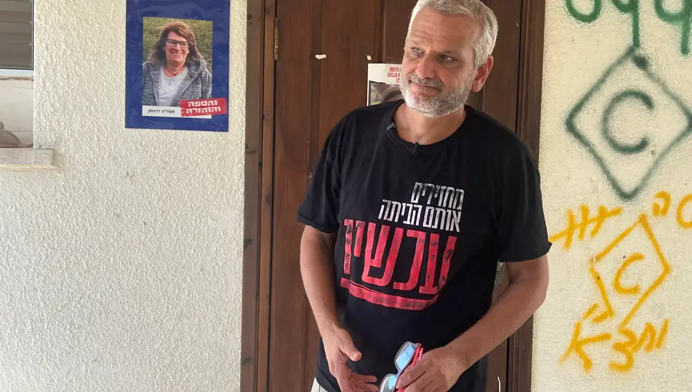 Pablo Roitman, originario del kibutz Nir Oz, una de las comunidades fronterizas con Gaza que fueron atacadas el 7 de octubre de 2023