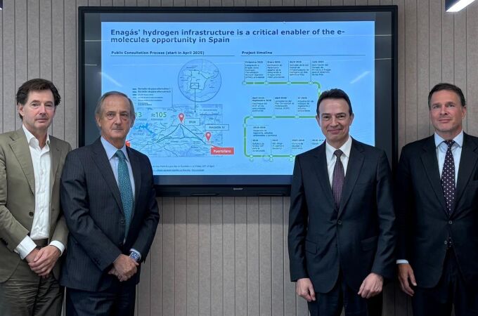 Economía.- Magnon (Ence), ErasmoPower2X y Power2X se alían para impulsar un proyecto de e-metanol en Puertollano