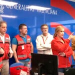 Un vídeo del Cecopi revela que Pradas se preocupó por los barrancos la mañana del 29-O