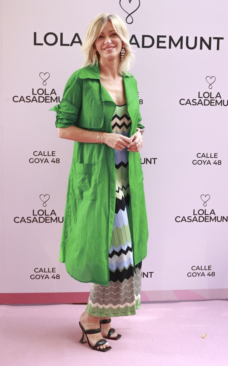 Susanna Griso con look primaveral.