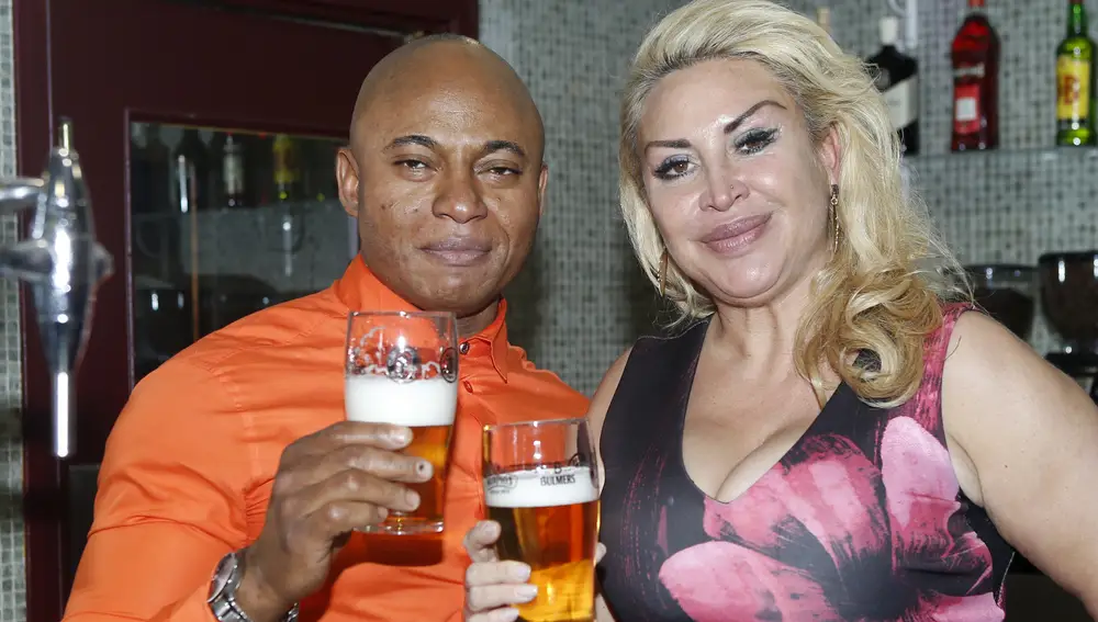 Raquel Mosquera y su marido Isi en una imagen de archivo