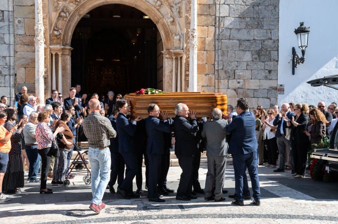 Funeral del expresidente de la Junta de Extremadura, Guillermo Fernández Vara