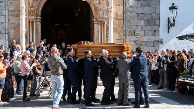 Funeral del expresidente de la Junta de Extremadura, Guillermo Fernández Vara