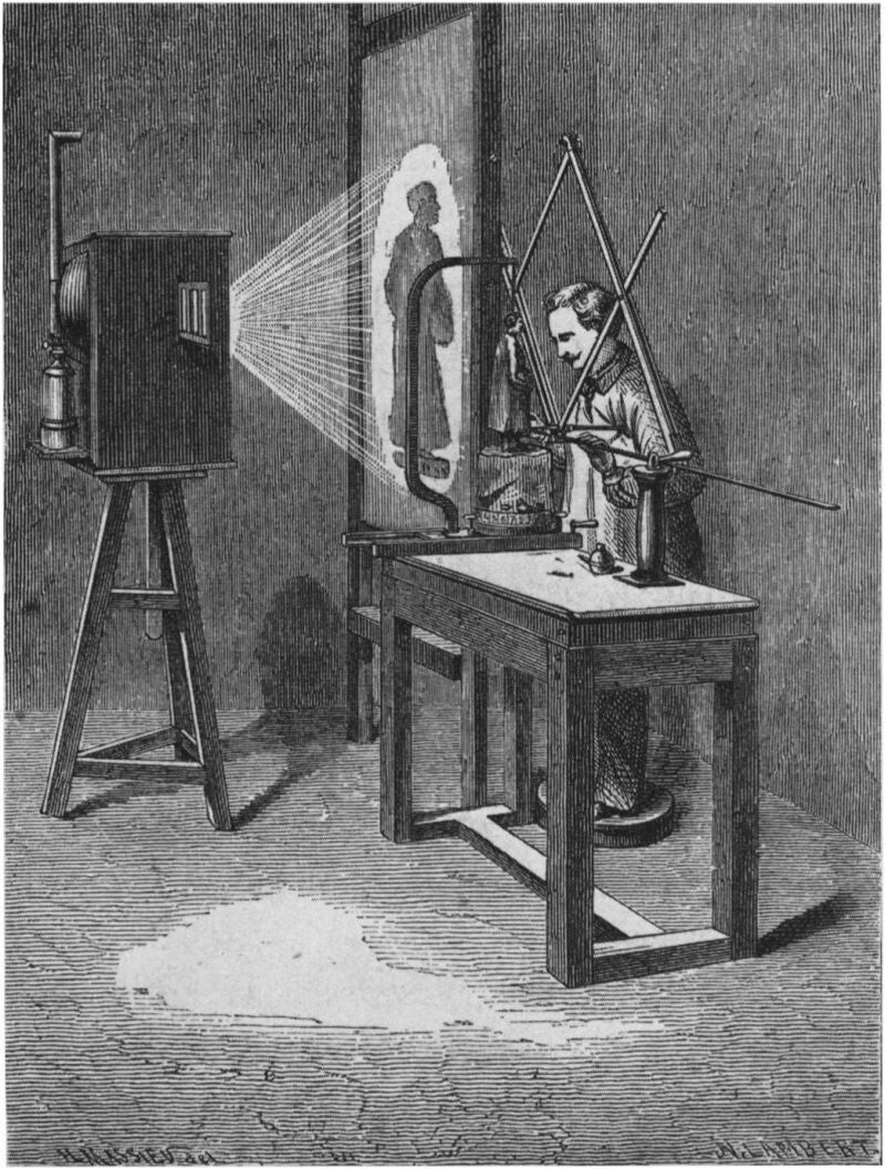 Sistema de trabajo de François Willème
