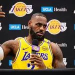 LeBron James, jugador de Los Angeles Lakers