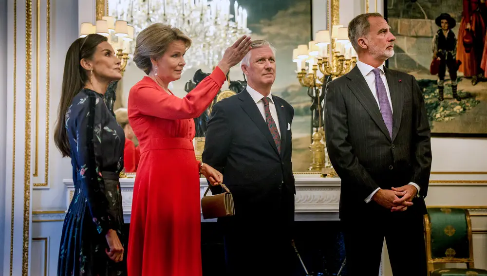 Los Reyes de España inician su visita oficial a Bélgica