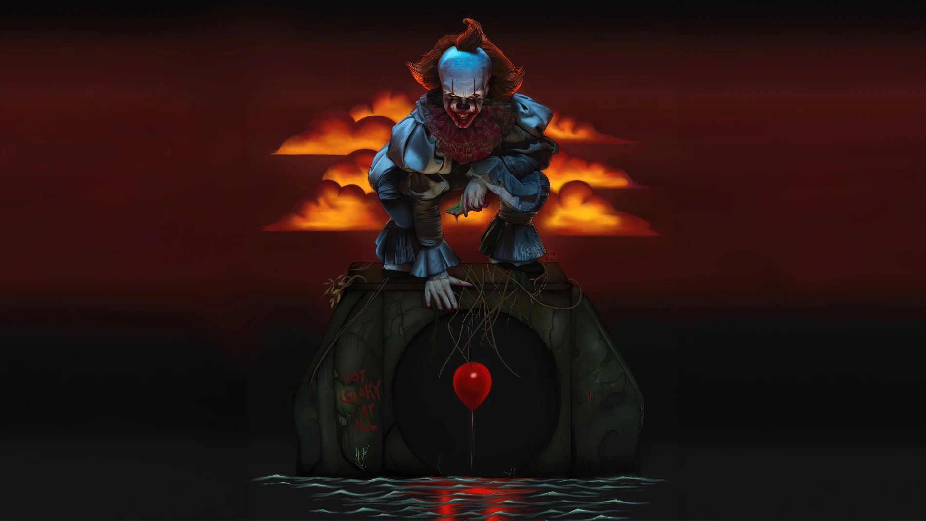 El actor Bill Skarsgård da vida a Pennywise en las recientes adaptaciones cinematográficas de 'It'