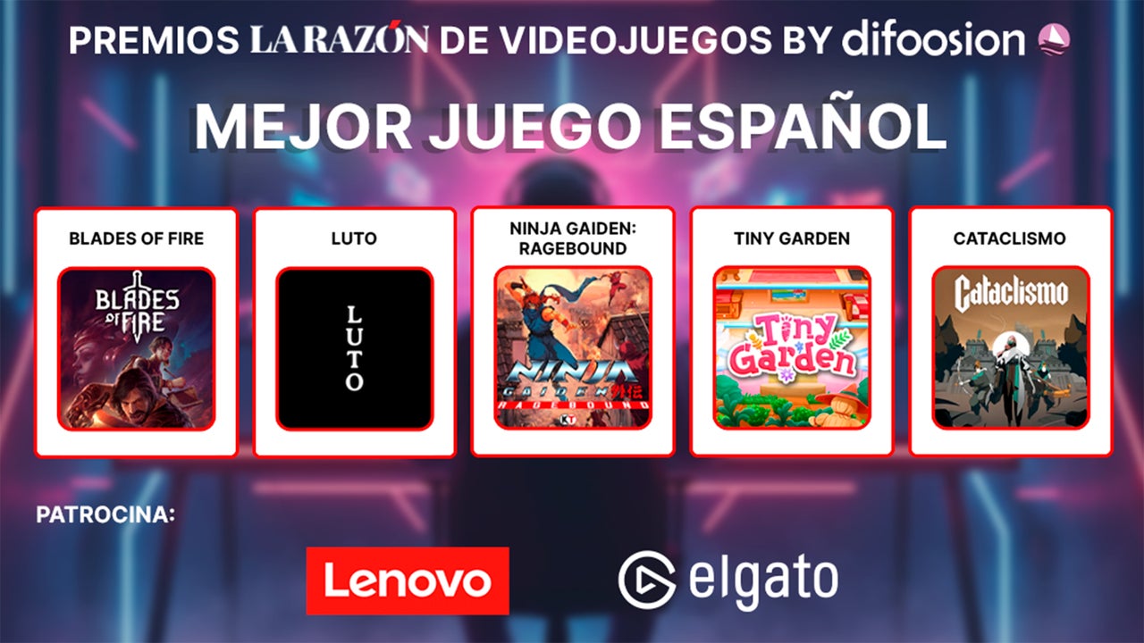 Premios La Razón de Videojuegos by Difoosion: estos son los finalistas a mejor juego español