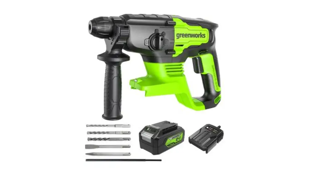 Martillo perforador Greenworks Brushless