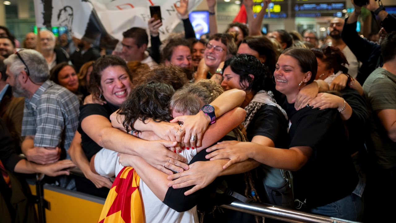 Tan solo una activista española de la Flotilla permanece en Israel, acusada de morder a una funcionaria