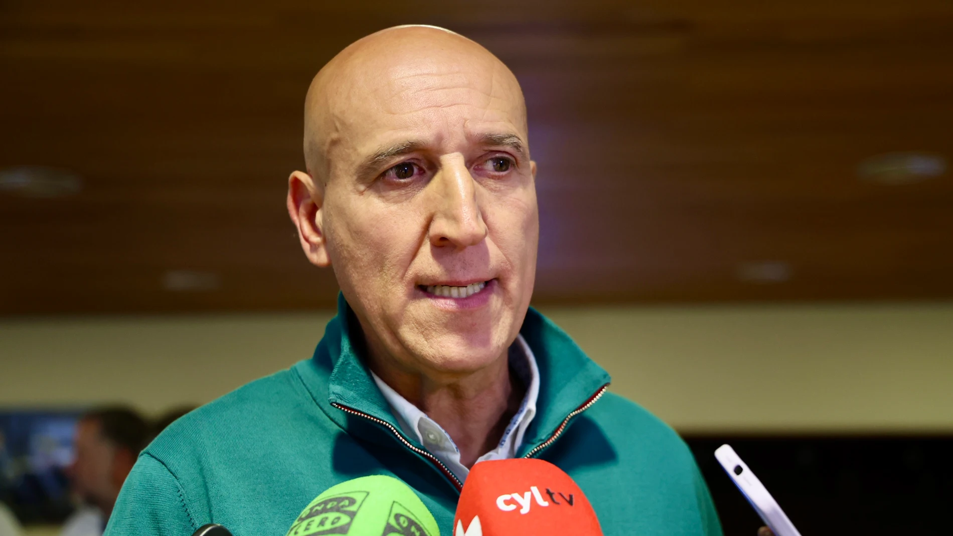 El alcalde socialista de León, José Antonio Díez