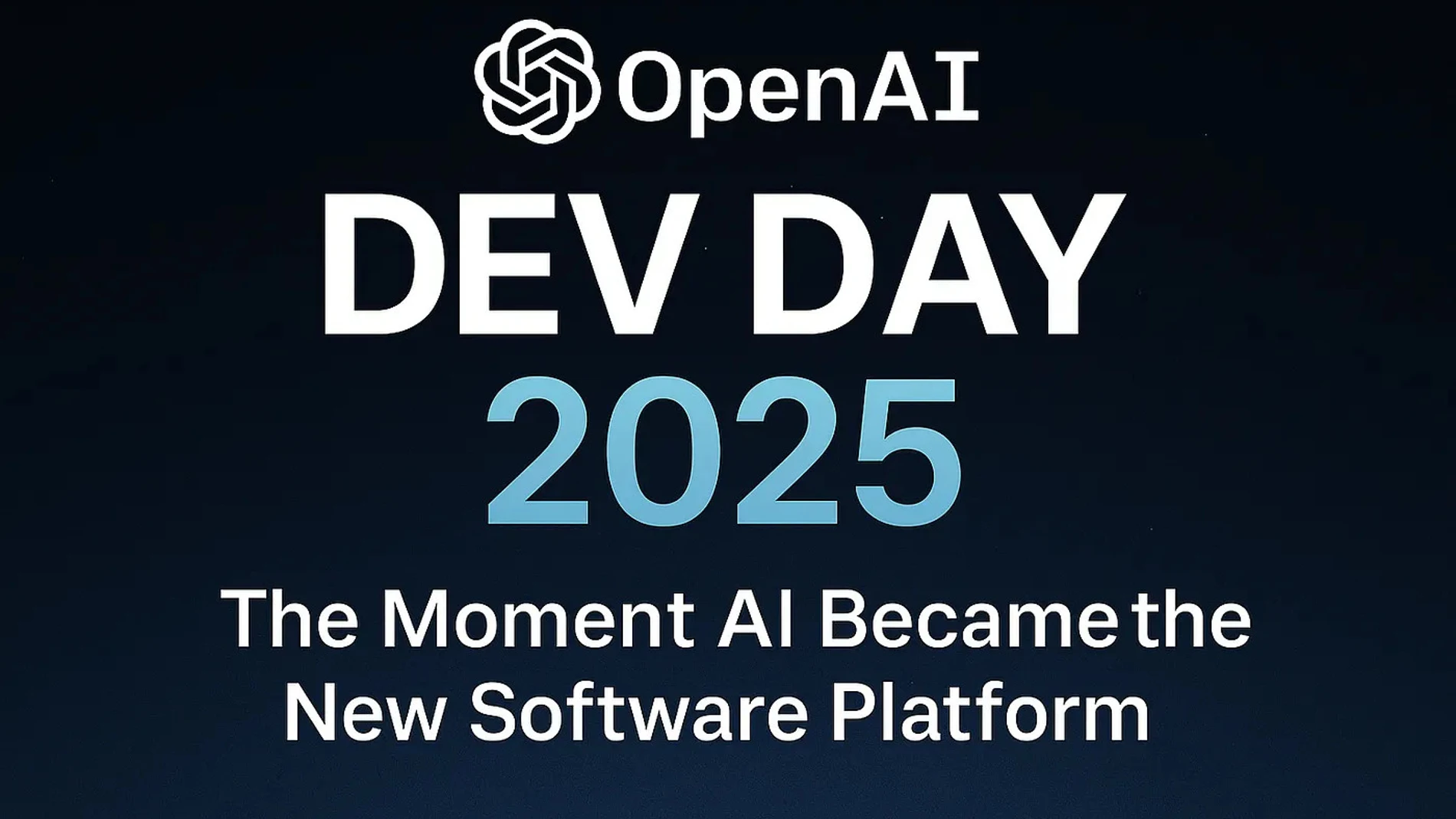 OpenAI celebró su evento para desarrolladores en San Francisco, California