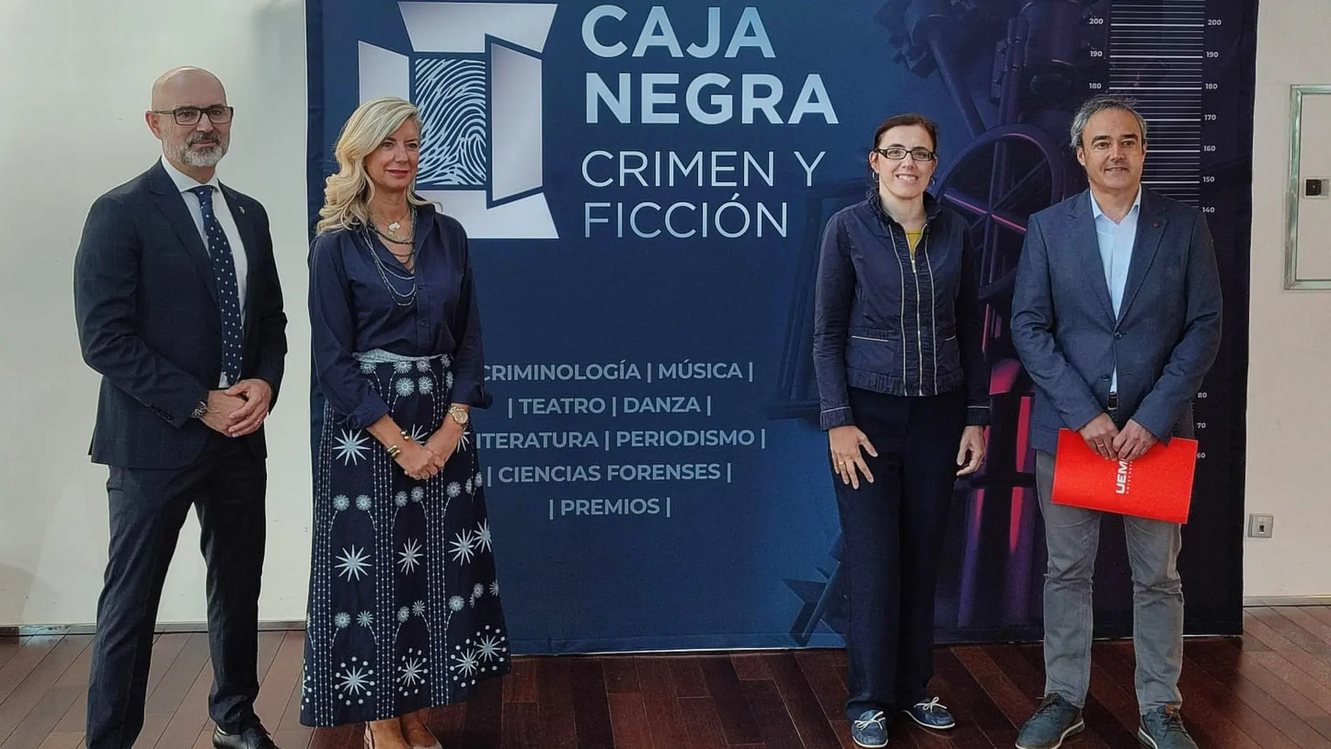 Presentación del certamen "Caja Negra: Crimen y Ficción 4.0"