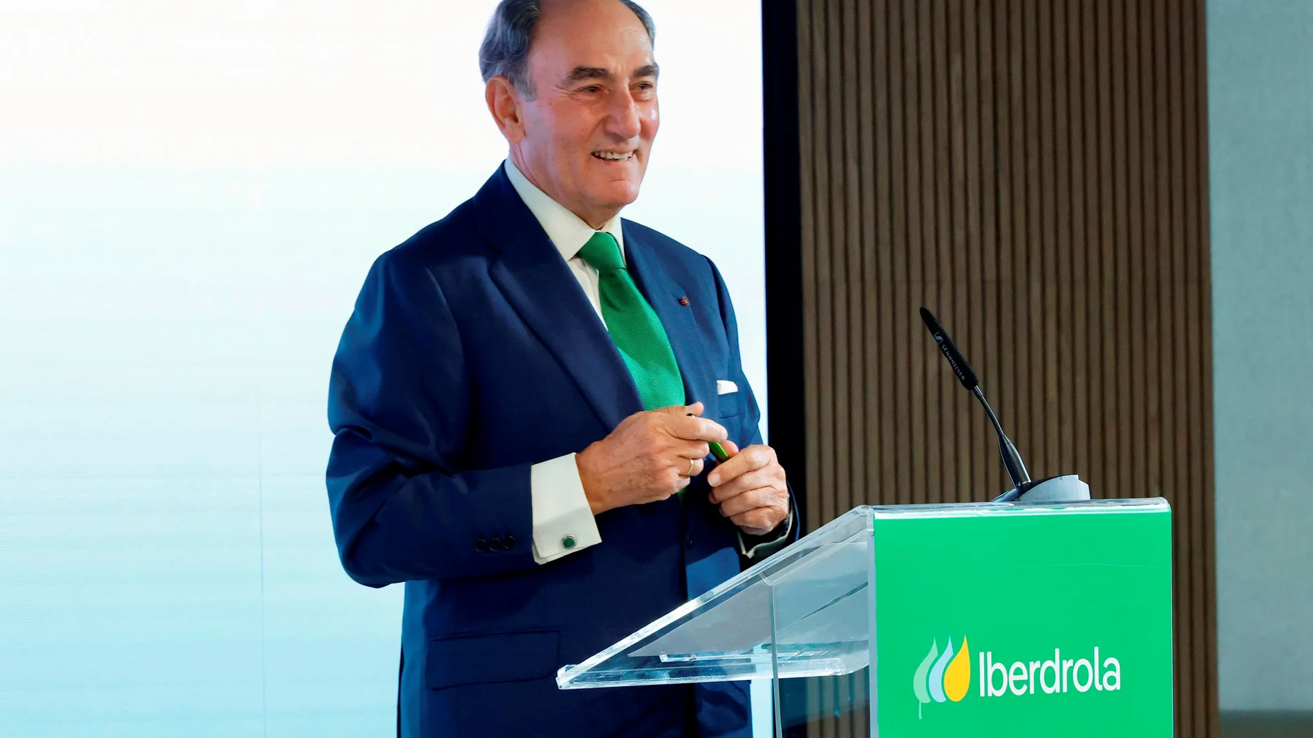 Ignacio Galán, durante su intervención en Londres