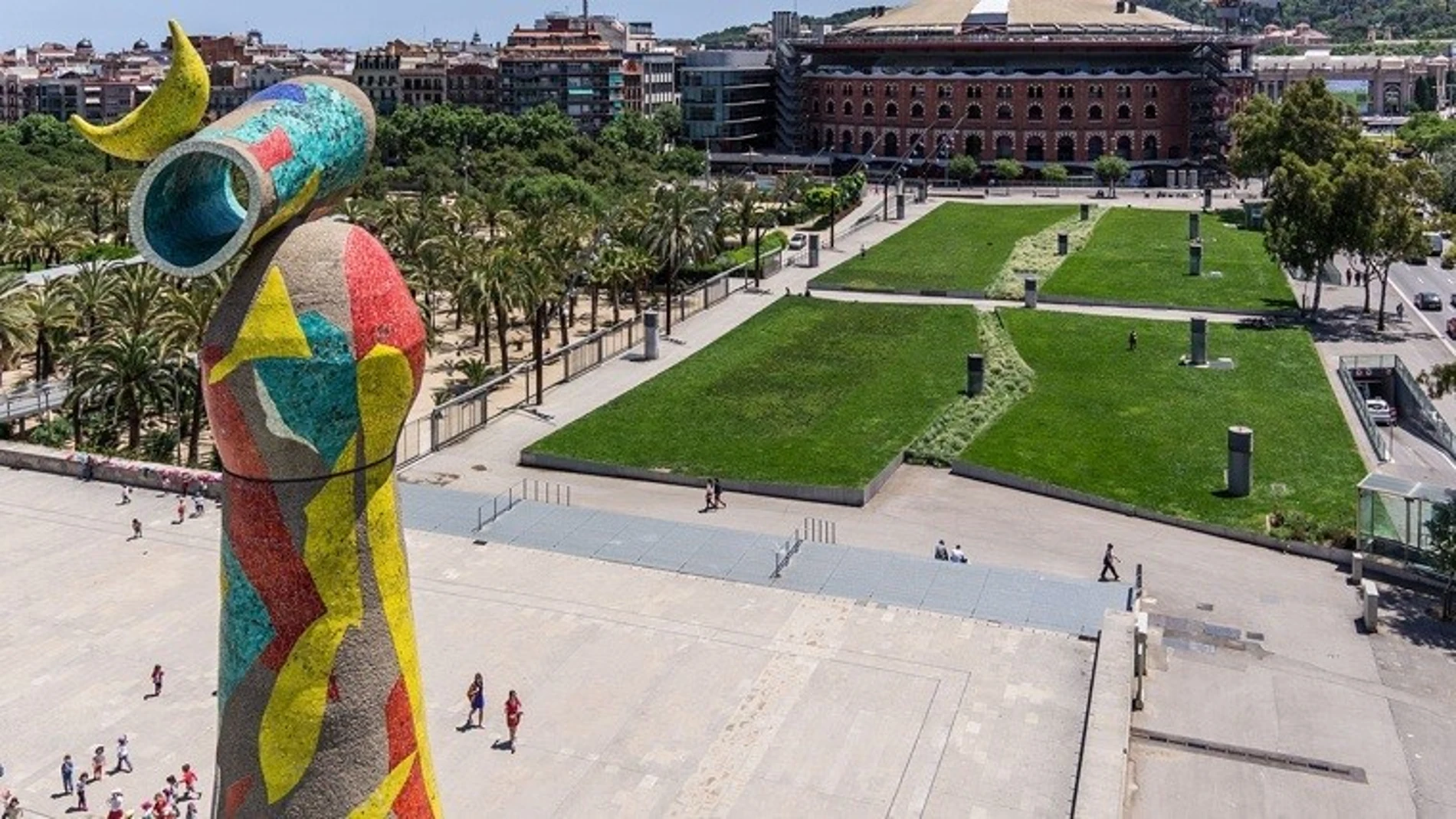 Parque Joan Miró de Barcelona REMITIDA / HANDOUT por AYUNTAMIENTO DE BARCELONA Fotografía remitida a medios de comunicación exclusivamente para ilustrar la noticia a la que hace referencia la imagen, y citando la procedencia de la imagen en la firma 07/10/2025