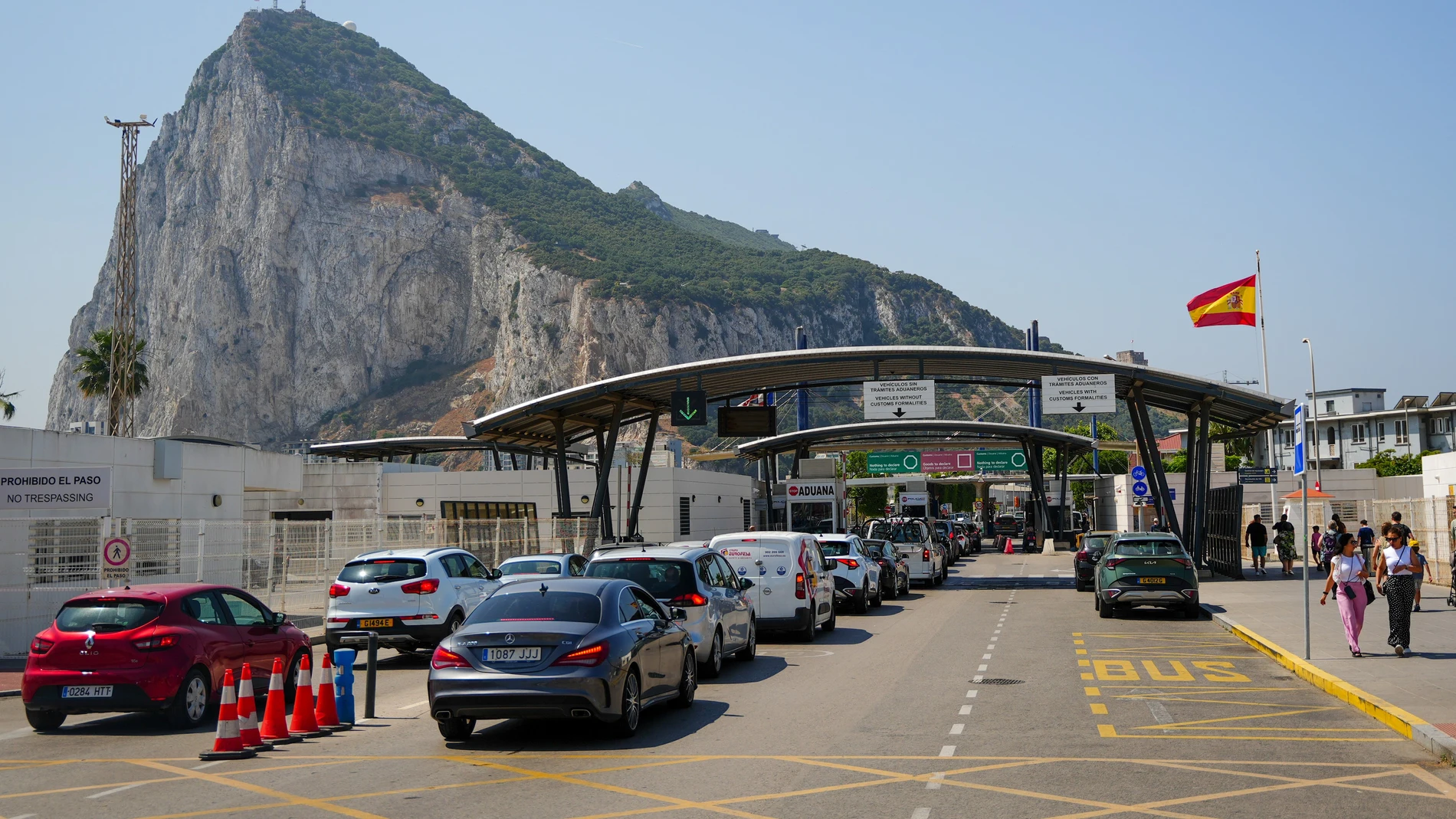 El Peñón, la silueta más icónica en el Campo de Gibraltar