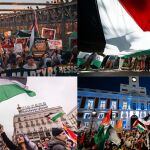 Manifestaciones a favor de Palestina alrededor de España