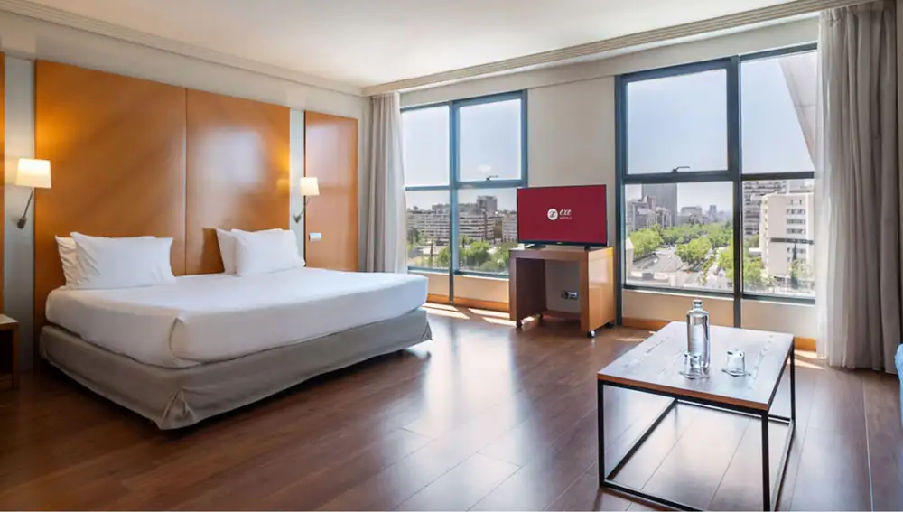 Habitación Exe Plaza Madrid