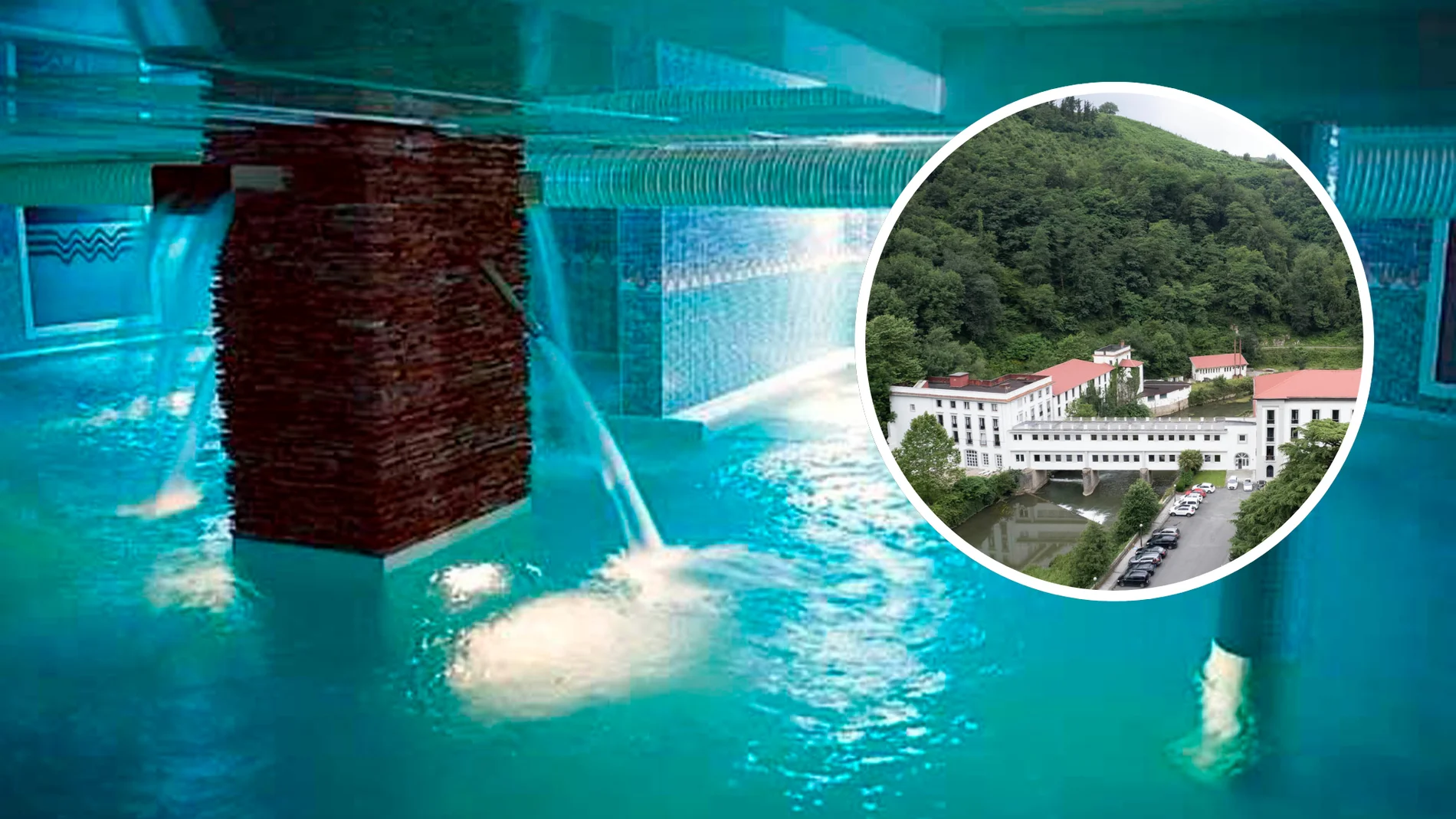 Balneario de Cestona en Guipúzcoa