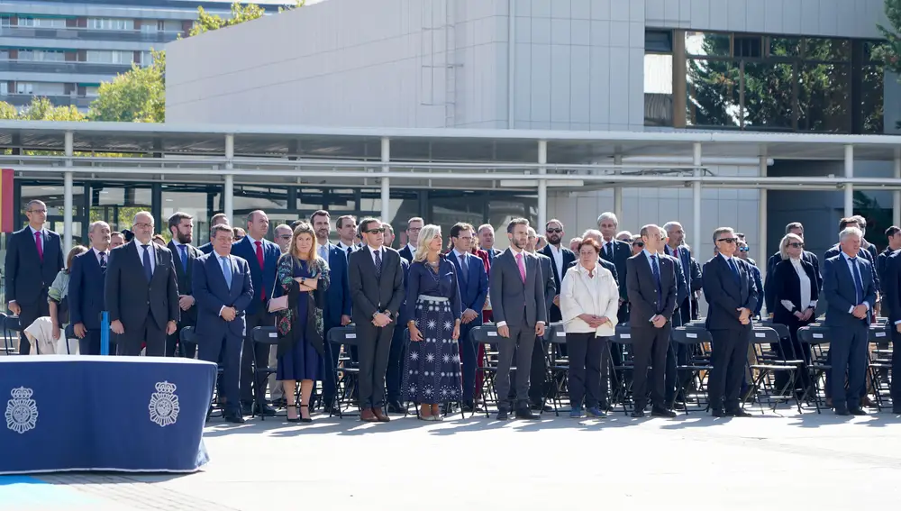 Autoridades presentes en el acto en Valladolid