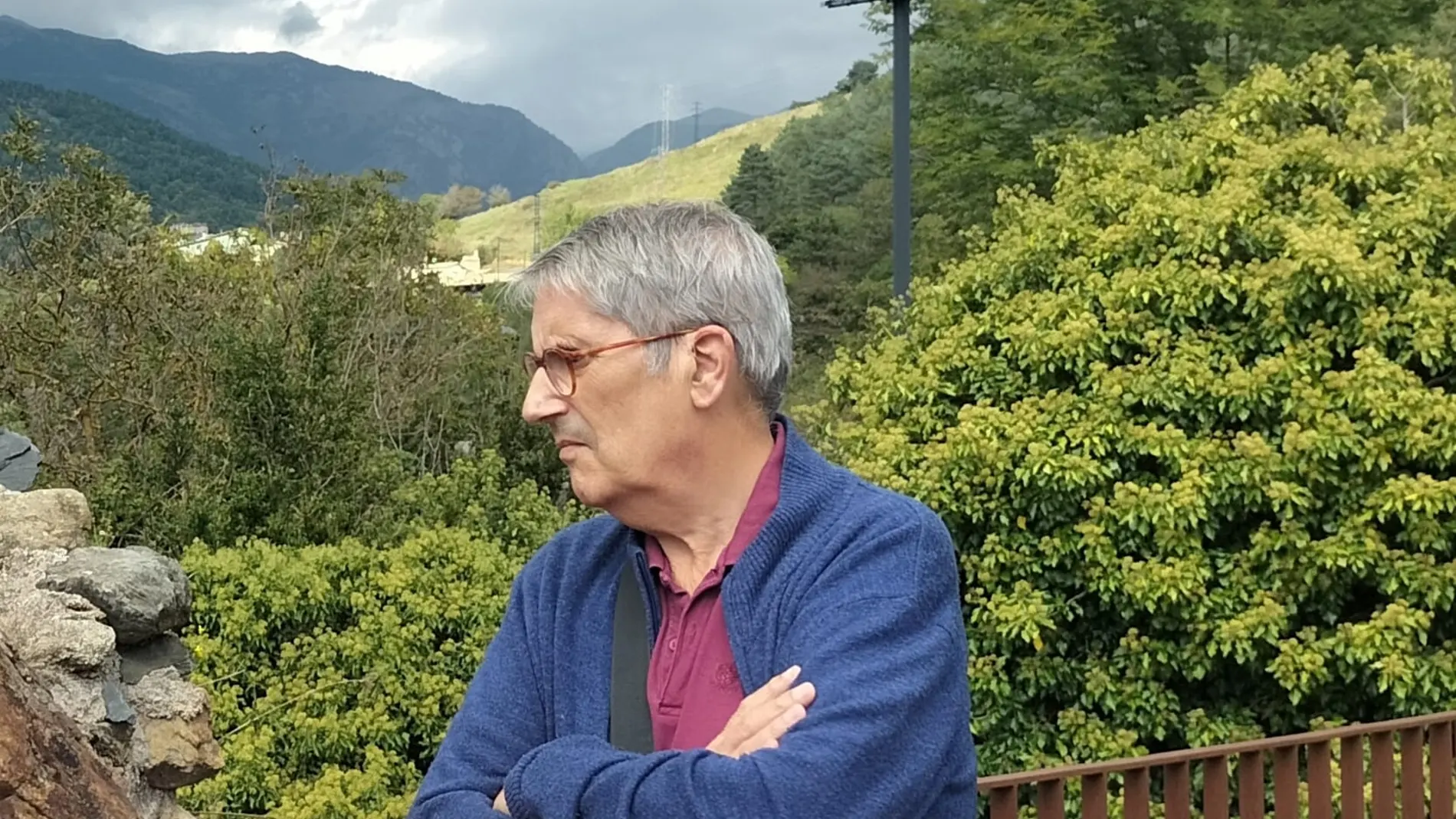 Lluís Marcet Bonet, paciente diagnosticado hace 15 años con cáncer de mama