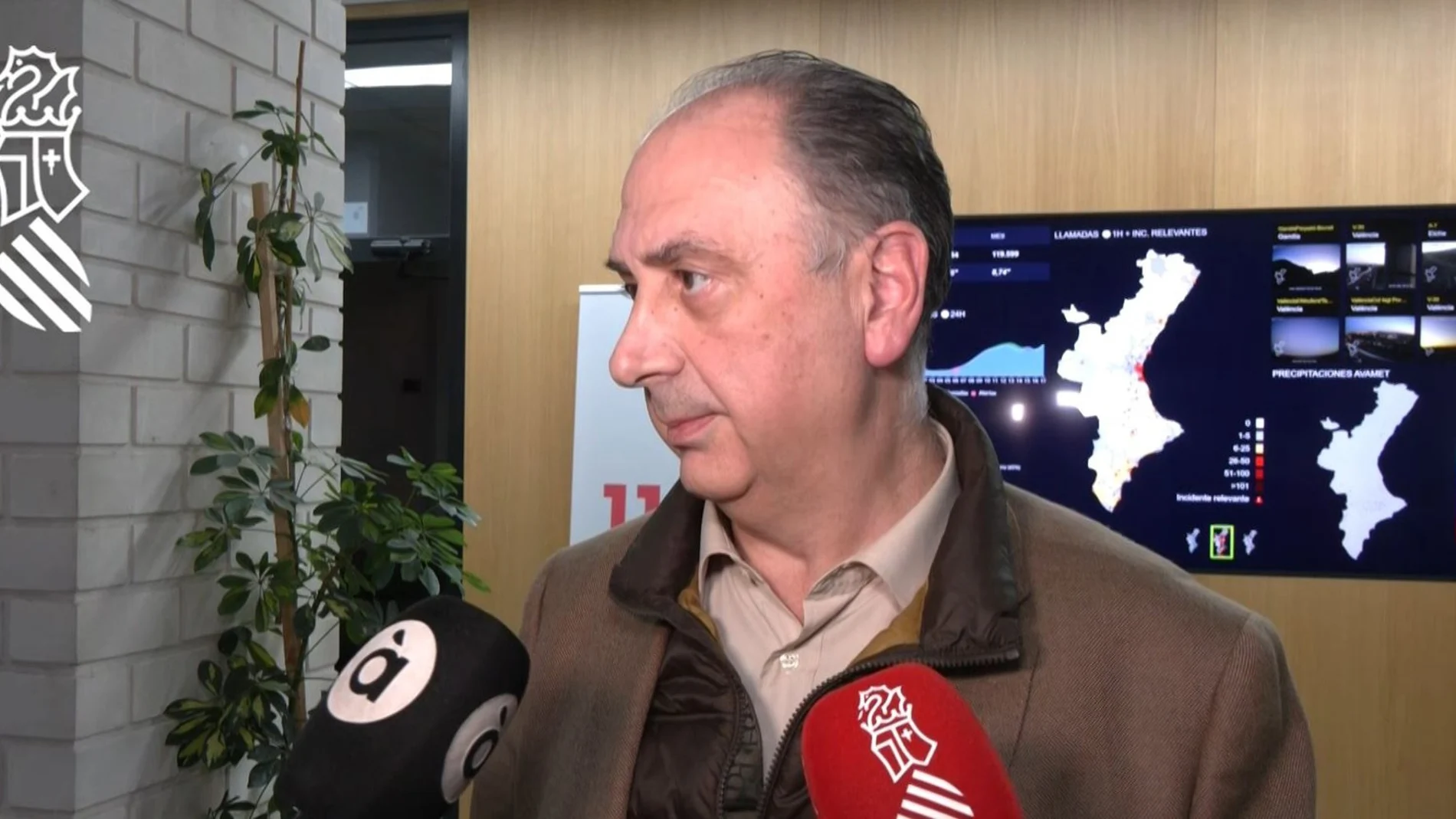 C.Valenciana pide redimensionar efectivos ante las lluvias y vigilará barrancos y alcantarillado en zona cero de la dana