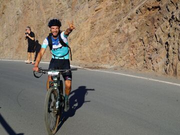 Ahmed Younoussi en la Titan Desert Almer&iacute;a