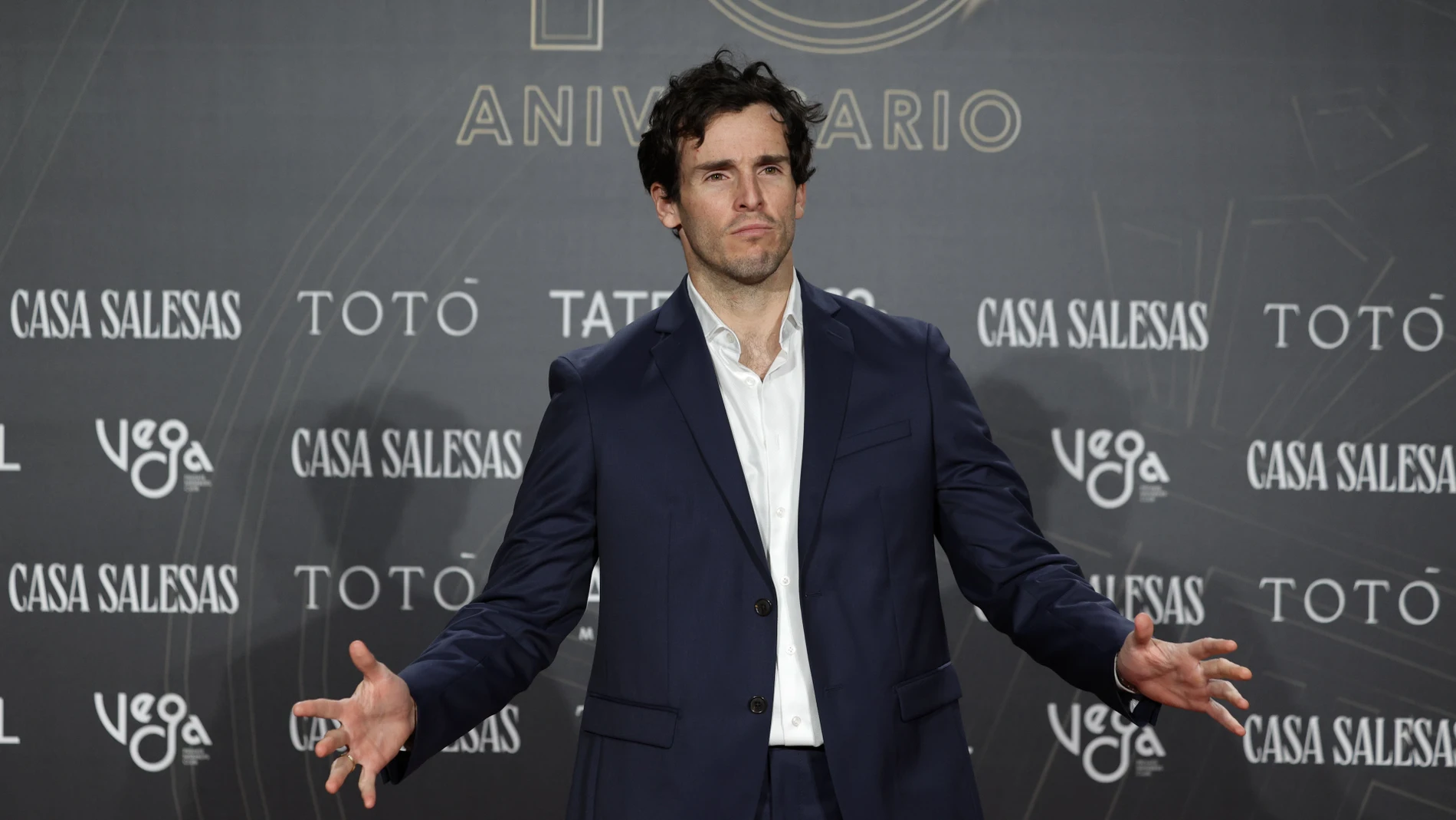 Íñigo Onieva, ayer en el 10º aniversario del restaurante Tatel en Madrid