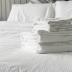 Ropa blanca recién limpia Ropa blanca recién limpia