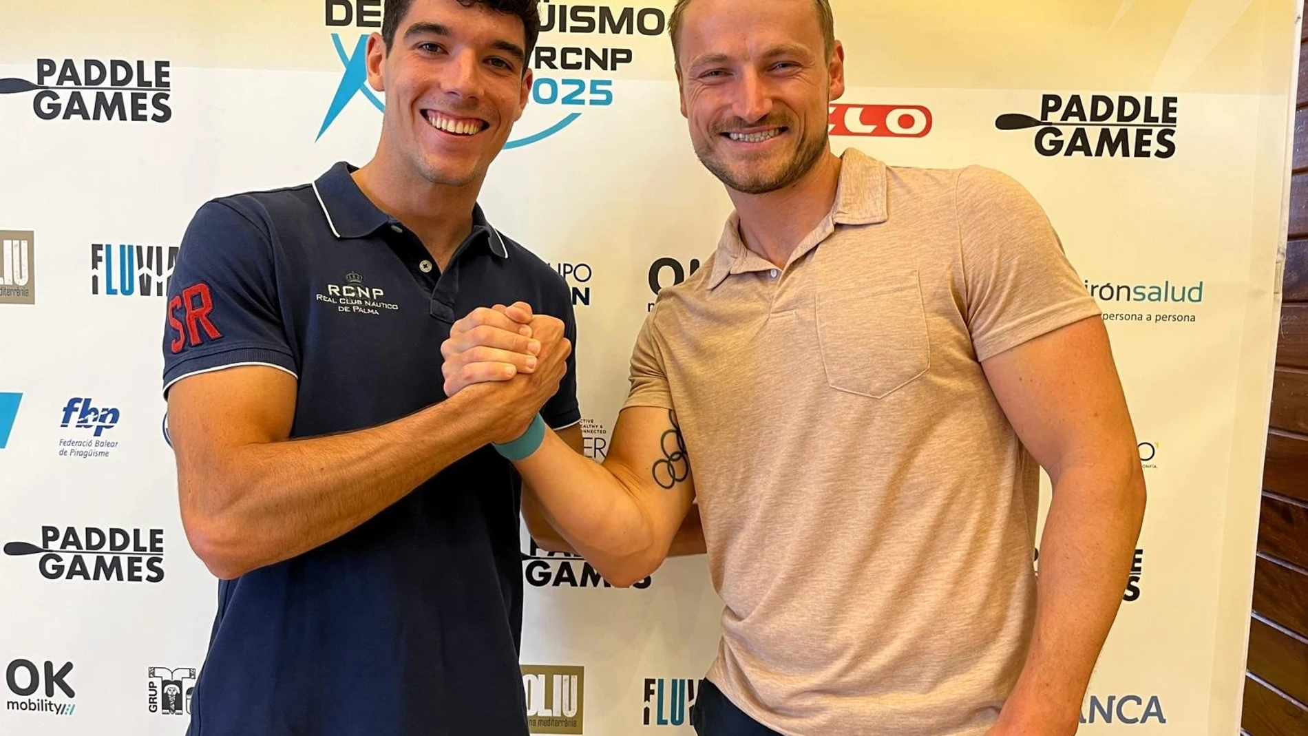 Álex Graneri y Marcus Cooper