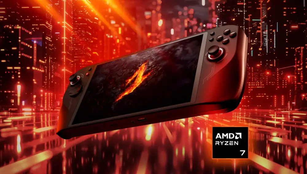 Equipada con AMD Ryzen 7 8840HS, Acer Nitro Blaze 8 ofrece rendimiento fluido en un diseño portátil de 720g