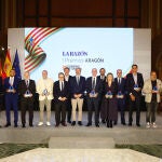 Foto de familia de los I Premios Arag&oacute;n, entregados por LA RAZ&Oacute;N