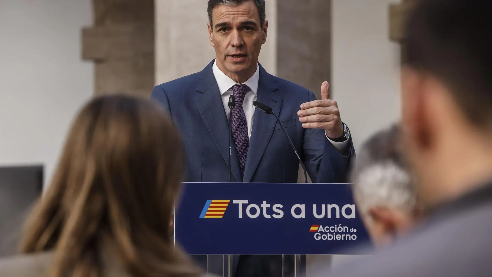 Pedro Sánchez felicita a los valencianos por el 9 d'Octubre y reivindica su "coraje" tras la dana